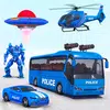 Bus Robot Car War - Robot Game icône
