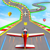 Crazy Ramps Airplane Games icône