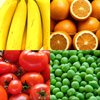 Fruits et légumes, noix et baies - Le photo-quiz icône