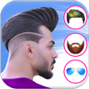 Caméra de coiffure pour hommes icône