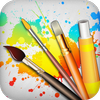 Application de dessin: dessiner dessins & peinture icône