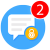 Privacy Messenger-Texte Sécurisé, SMS, Appel écran icône