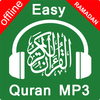 Coran facile Mp3 audio hors ligne avec Qibla icône