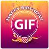 Gif Joyeux anniversaire en ligne icône