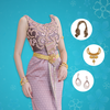 Thai Wedding Dress Photo Editor for Girl icône