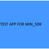 Test Min Sdk icône