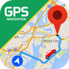 Navigation GPS - Vue Satellite icône
