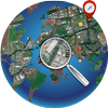 Street View Satellite Live Earth Maps Navigation icône