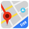 GPS gratuit - Naviguez hors cartes, directions icône