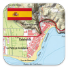 Cartes Topos d'Espagne icône