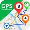 GPS route planificateur - route traqueur app icône