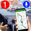 GPS La navigation Route Chercheur - Carte Compteur icône