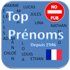 Top Prénoms de Bébé en France depuis 1946 icône