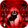 Thème de clavier Creepy Red Smile icône