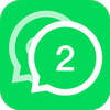 2Comptes pour 2 WhatsApp icône