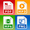 Convertisseur Fichier - PDF, DOC, JPG, GIF, MP3 icône