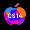 OS14 Launcher, Control Center, App Library i OS14 icône
