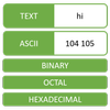 Convertisseur ASCII icône