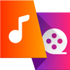 Convertisseur MP3 - mp4 en mp3 audio, video to mp3 icône